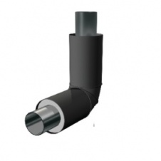 Отвод ППУ-ОЦ 325*8/500  ст. 09Г2С ГОСТ 17375-2001 (ТИП-II)